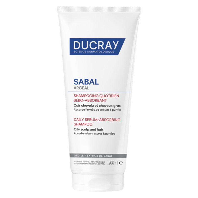 Ducray Sabal Shampooing quotidien sébo-absorbant 200ml