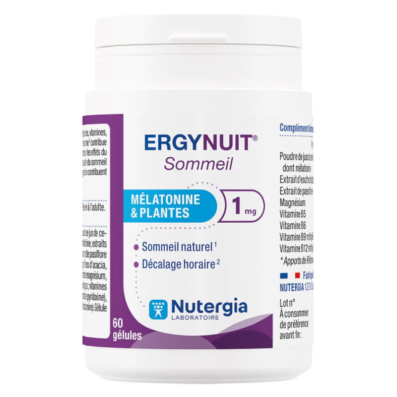 Nutergia Ergynuit Sommeil 60 gélules