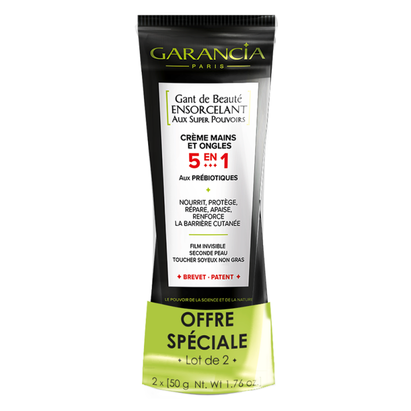 Garancia Gant de Beauté Ensorcelant Crème mains & ongles lot de 2x50gr