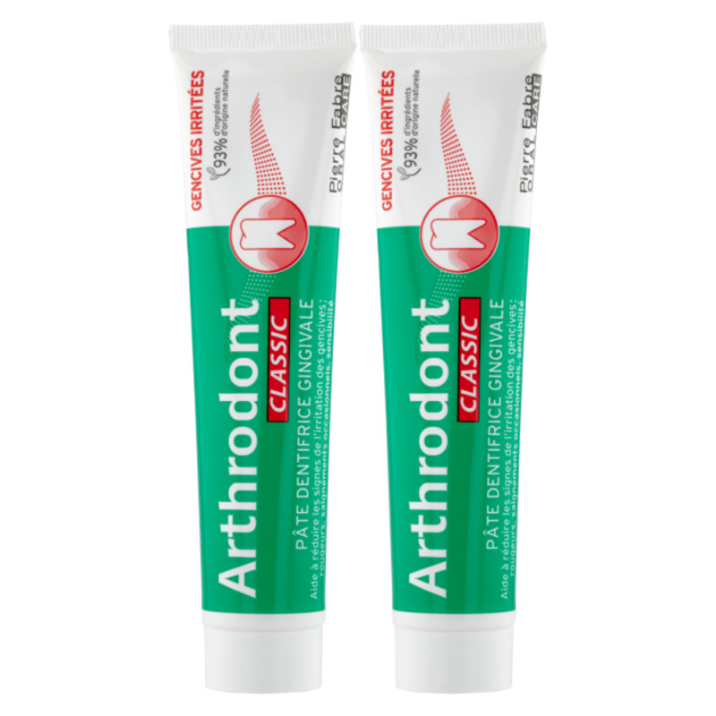 Arthrodont Classic Pâte dentifrice gingivale lot de 2x75ml