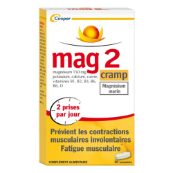 Mag2 Cramp 30 comprimés