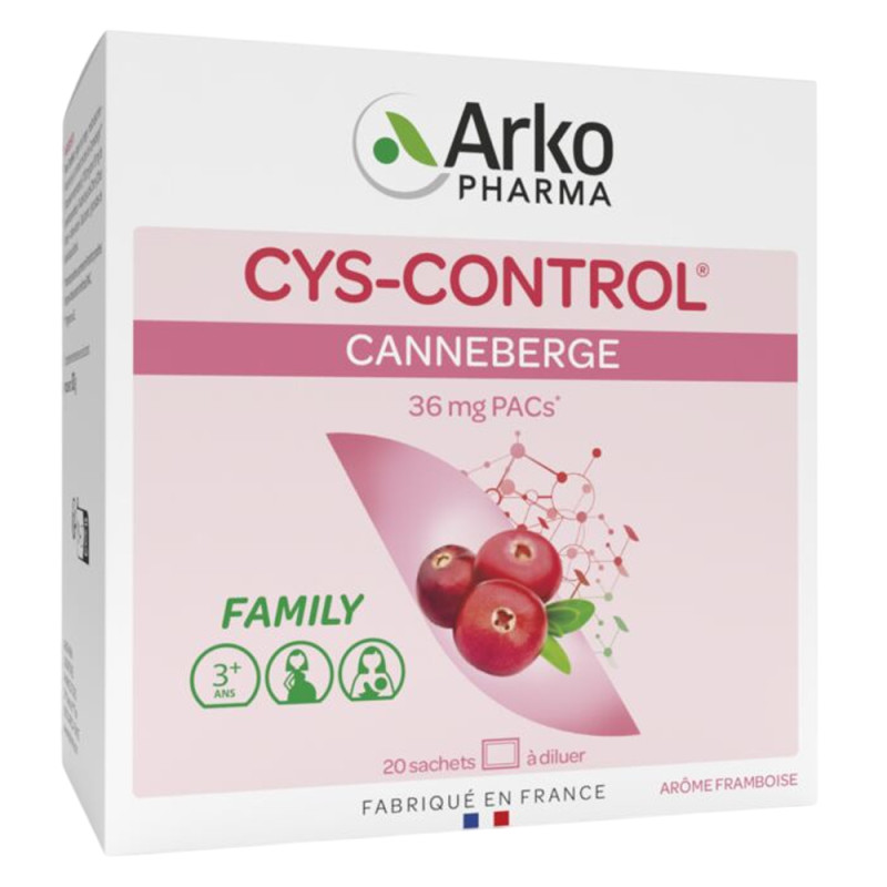 Arkopharma Cys-Control Canneberge 36 mg 20 sachets