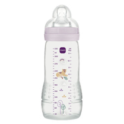 MAM Biberon Easy Active Lilas +4 mois 330ml