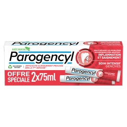 Parogencyl Dentifrice soin intensif gencives lot de 2x75ml