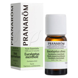 Pranarôm Eucalyptus Mentholé Huile essentielle 10ml
