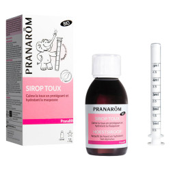 Pranarôm PranaBB Sirop toux bébé bio 120ml