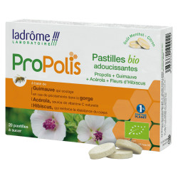 Ladrôme Propolis bio 20 pastilles adoucissantes
