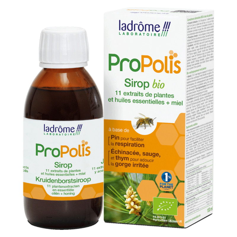Ladrôme Propolis Sirop bio 150ml