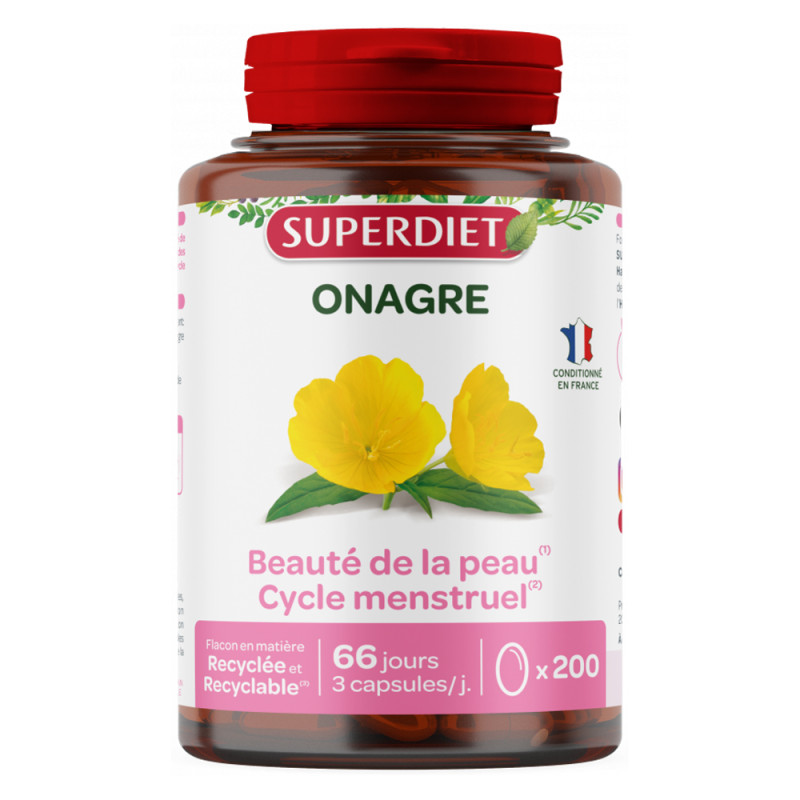 Superdiet Onagre 200 capsules