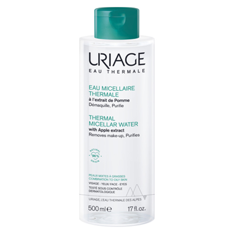 Uriage Eau micellaire thermale peaux mixtes à grasses 500ml