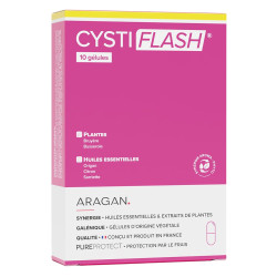 Aragan cystiflash 10 gélules