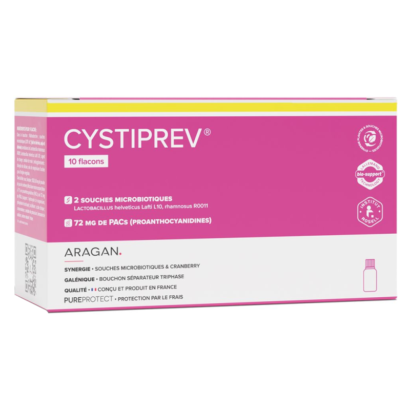 Aragan Cystiprev 10 flacons