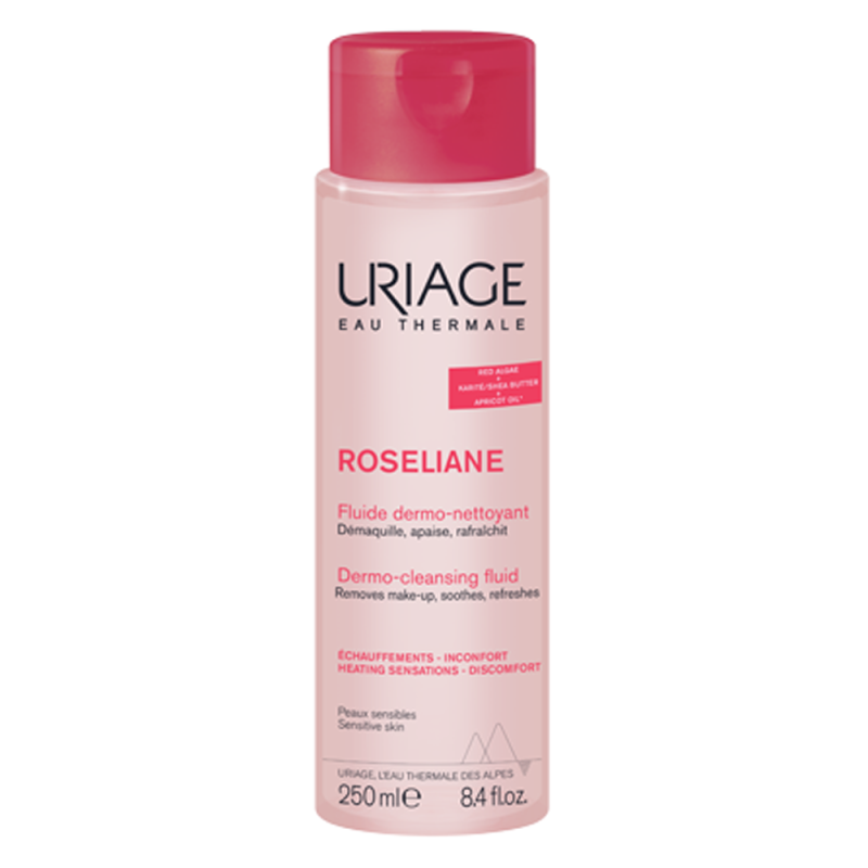 Uriage Roséliane Fluide dermo-nettoyant 250ml