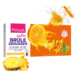 Milical Extra brûle-graisses goût ananas 70ml