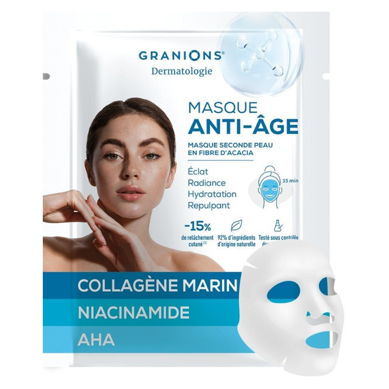 Granions Masque anti-âge seconde peau 1 unité