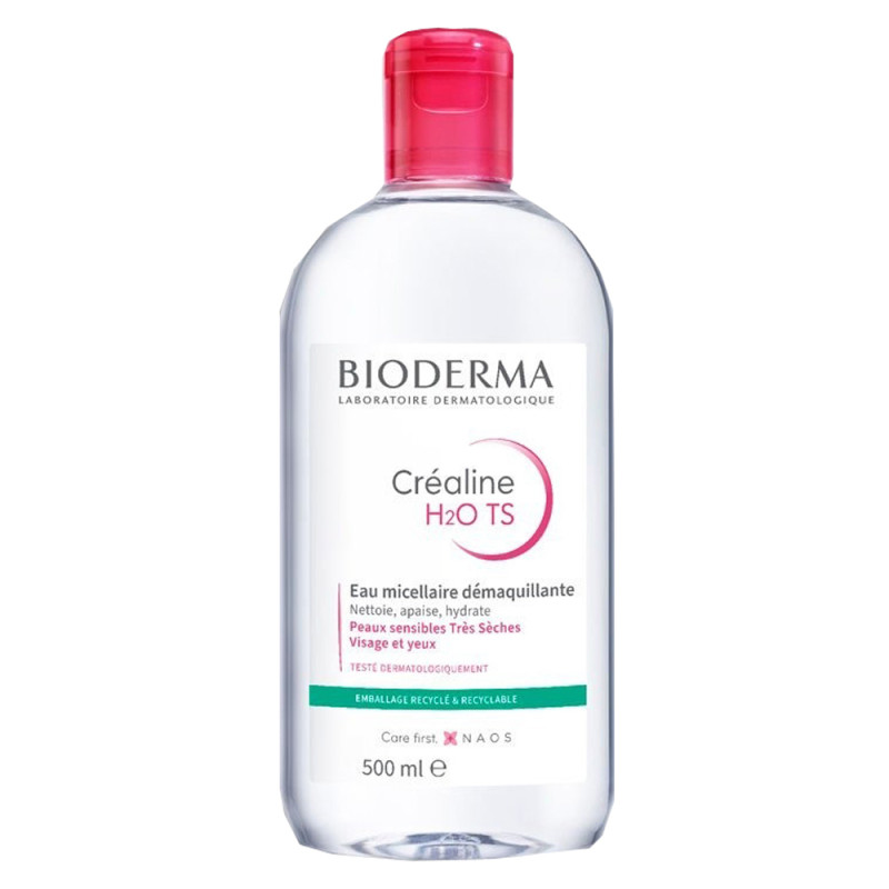 Bioderma Créaline H2O TS Eau Micellaire démaquillante 500ml