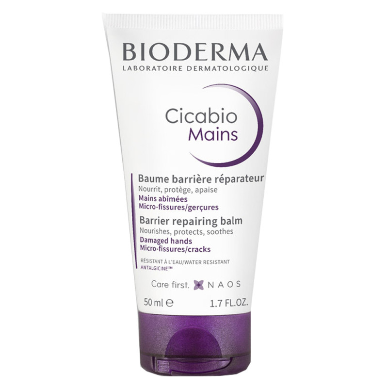 Bioderma Cicabio Mains Baume barrière réparateur 50ml