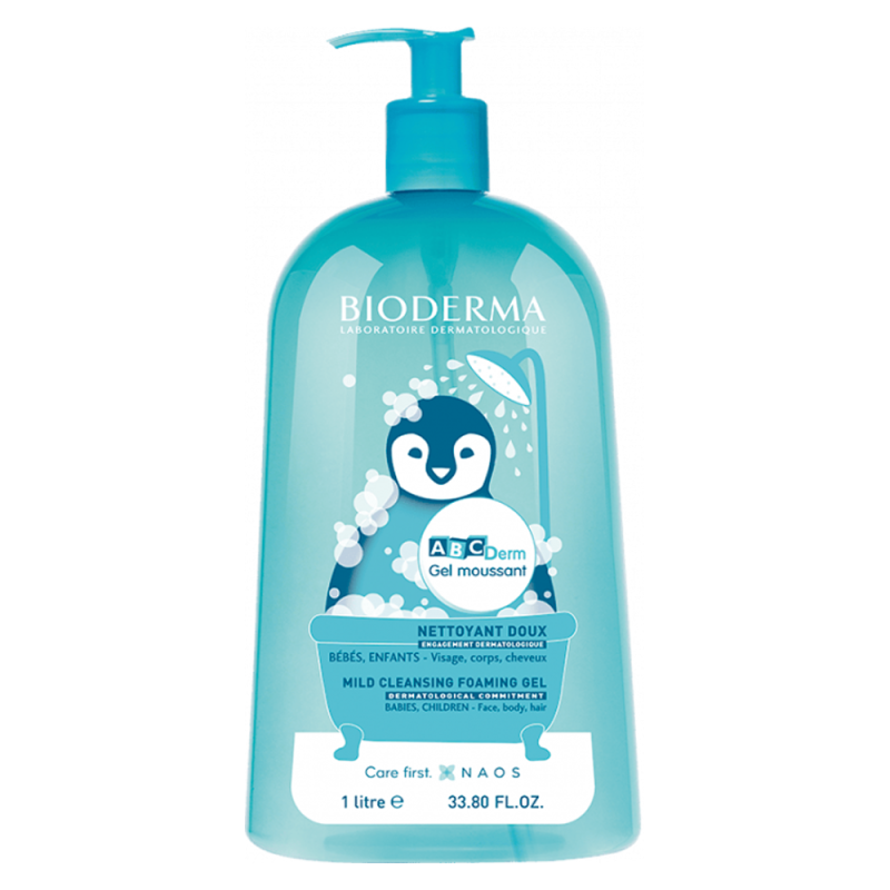 Bioderma ABCDerm Gel Moussant 1L