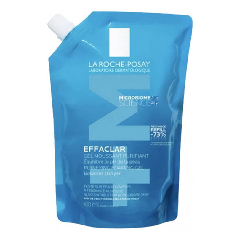 La Roche-Posay Effaclar Gel moussant purifiant écorecharge 400ml