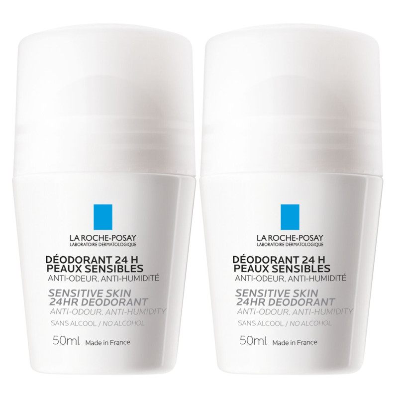 La Roche-Posay Déodorant Physiologique Bille 24H lot de 2x50ml
