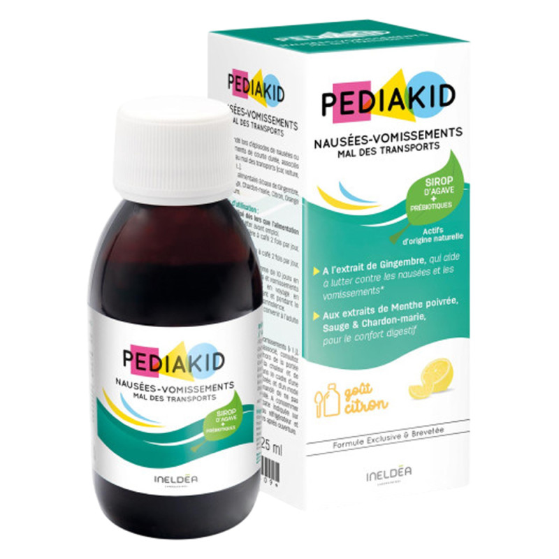 Pediakid Nausées-Vomissements Mal des transports 125ml