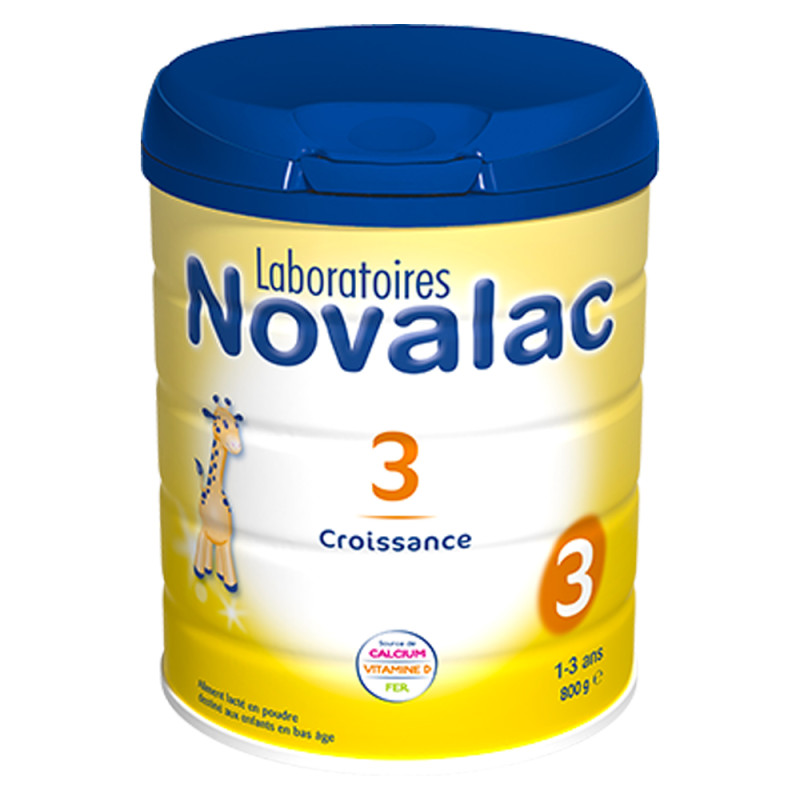 Novalac Lait Croissance 3ème âge 800gr