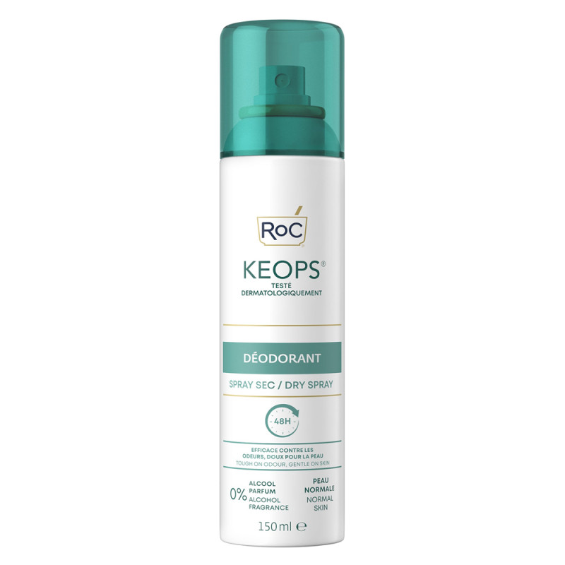 ROC Keops Déodorant spray sec 48H 150ml