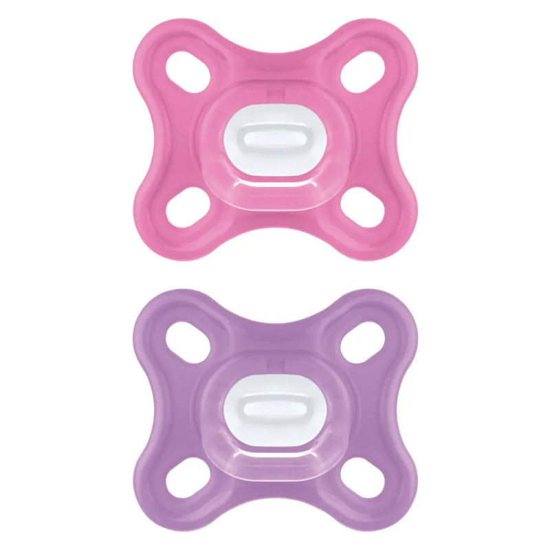 MAM Comfort +0 mois Rose lot de 2 sucettes