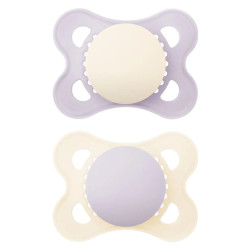 MAM Original Sucettes orthodontiques 2 - 6 mois non imprimées lot de 2