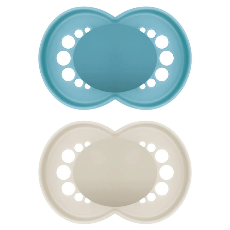 MAM Original Sucettes orthodontiques 6+ mois non imprimées lot de 2