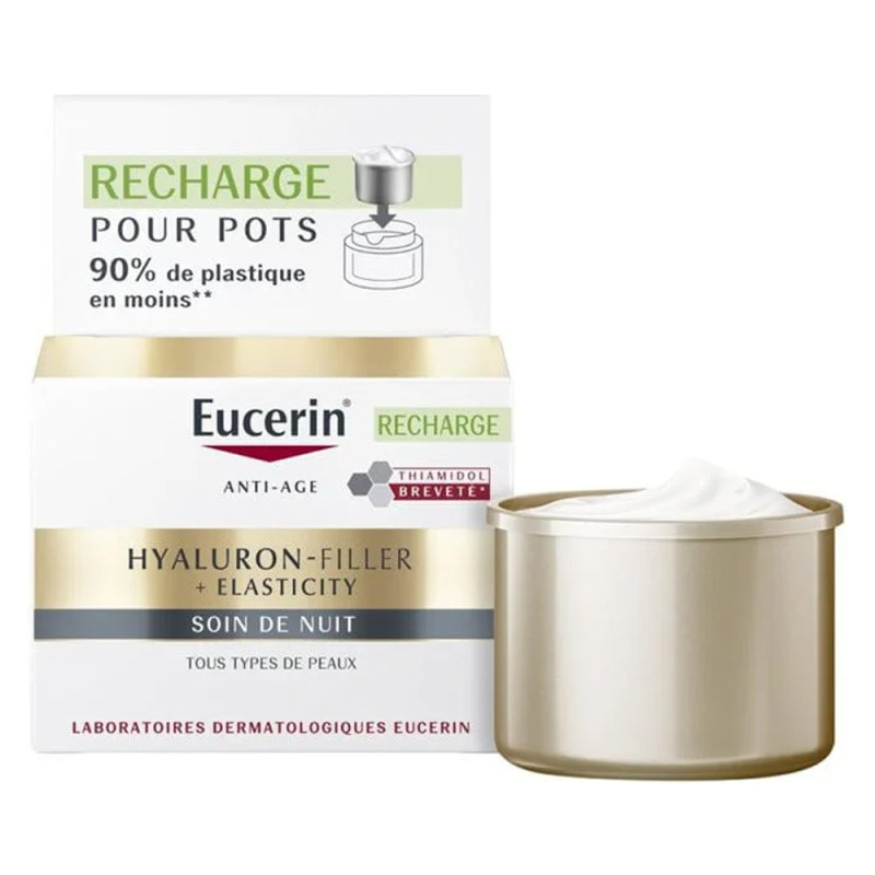 Eucerin Hyaluron-Filler + Elasticity Recharge soin de nuit 50ml