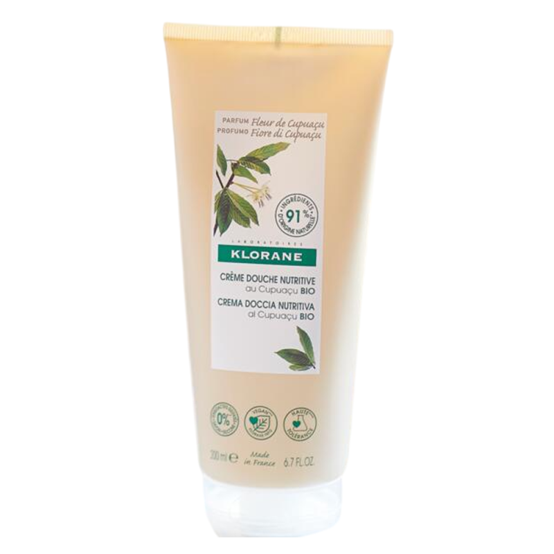 Klorane Crème douche nutritive au cupuaçu bio 200ml