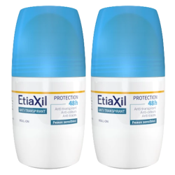 Etiaxil Anti-transpirant Protection 48h Roll-on lot de 2x50ml