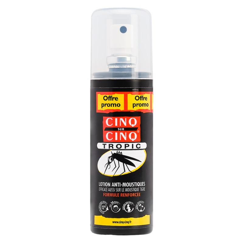 Cinq sur Cinq Tropic Lotion anti-moustiques 100ml