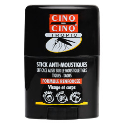 Cinq sur Cinq Tropic Stick anti-moustiques 20ml