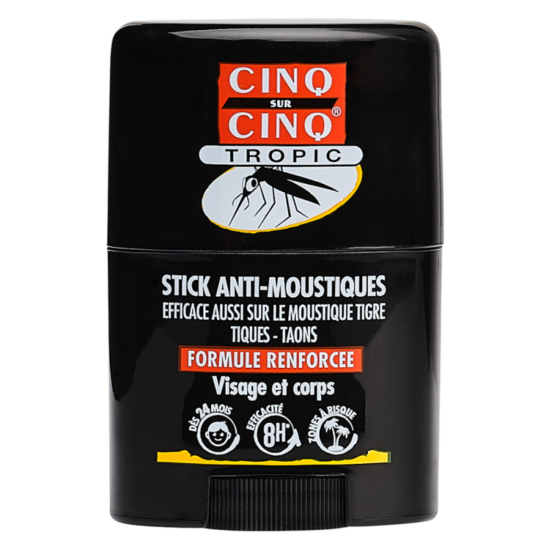 Cinq sur Cinq Tropic Stick anti-moustiques 20ml