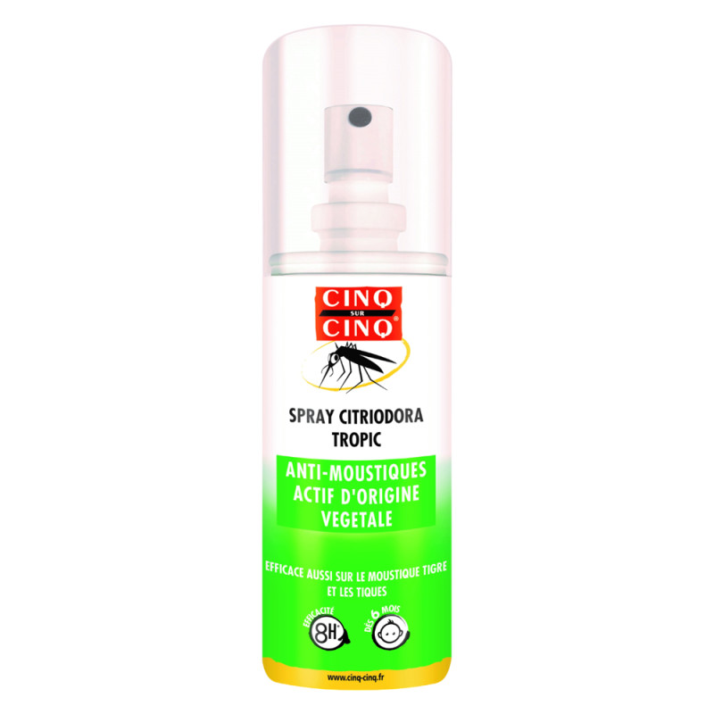 Cinq sur Cinq Spray Citriodora anti-moustiques 100ml