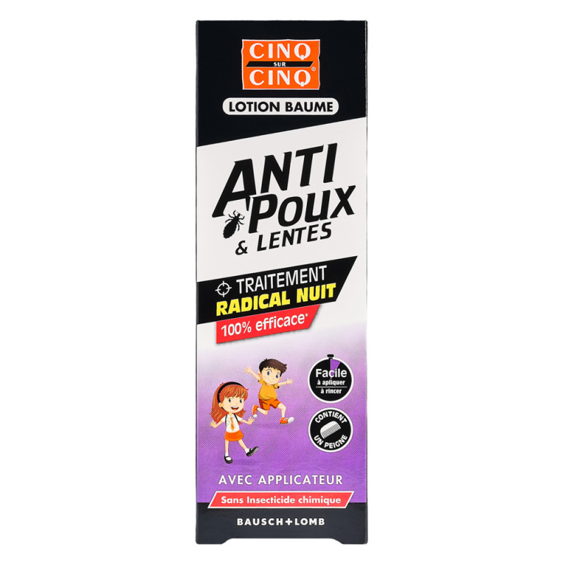 Cinq sur Cinq Lotion Baume anti-poux & lentes 100ml