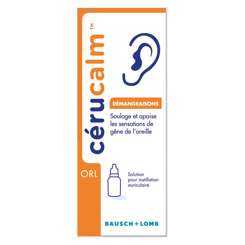 Bausch + Lomb Cérucalm Solution auriculaire démangeaisons 15ml