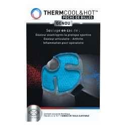 ThermCool&Hot Poche de Billes Genou