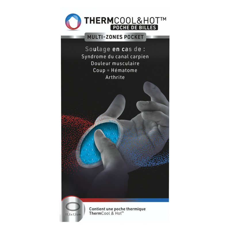 ThermCool&Hot Poche de Billes Multi-zones Pocket
