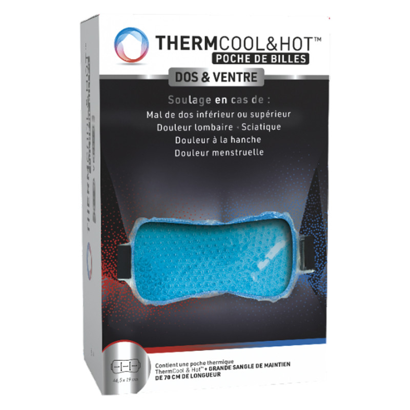 ThermCool&Hot Poche de Billes Dos & Ventre