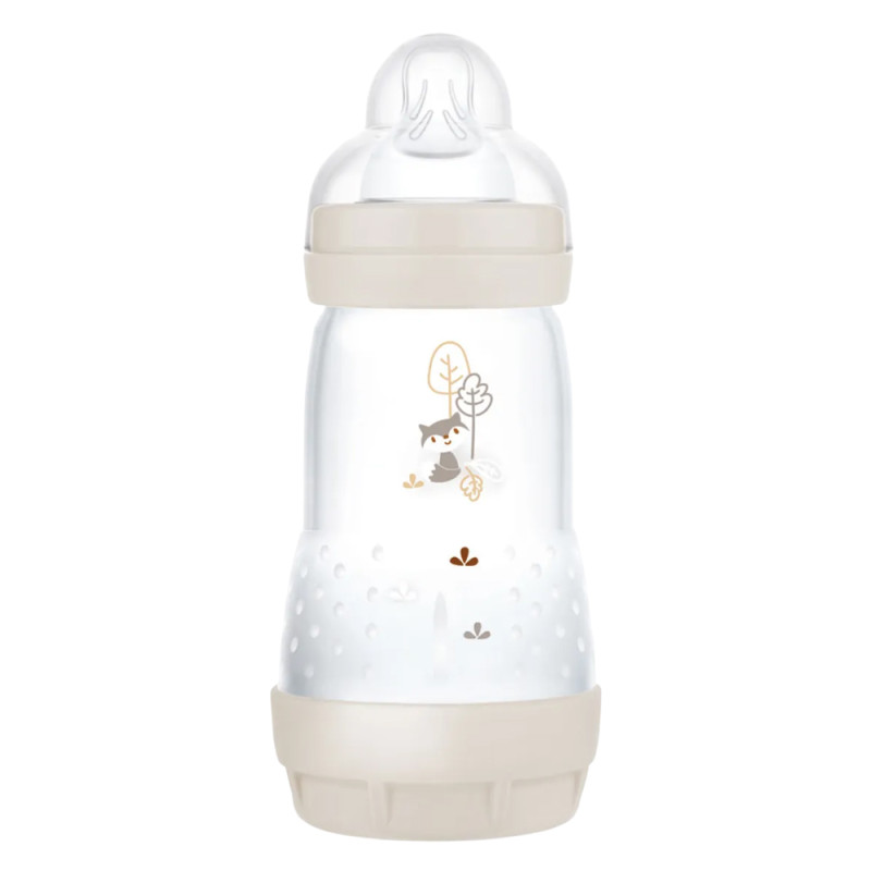 MAM Start Easy Biberon anti-colique tétine débit 2 Sable 260ml