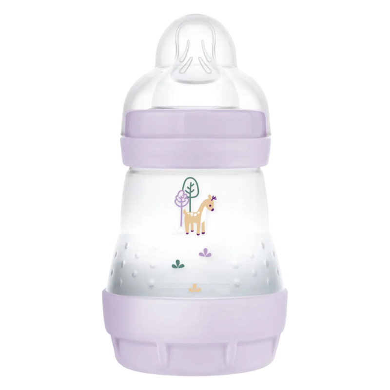 MAM Start Easy Biberon anti-colique tétine débit 1 Lilas 160ml