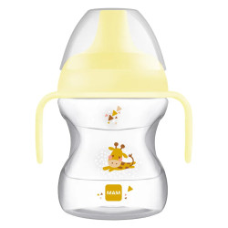 MAM Tasse apprentissage bec souple 6+ mois 190ml
