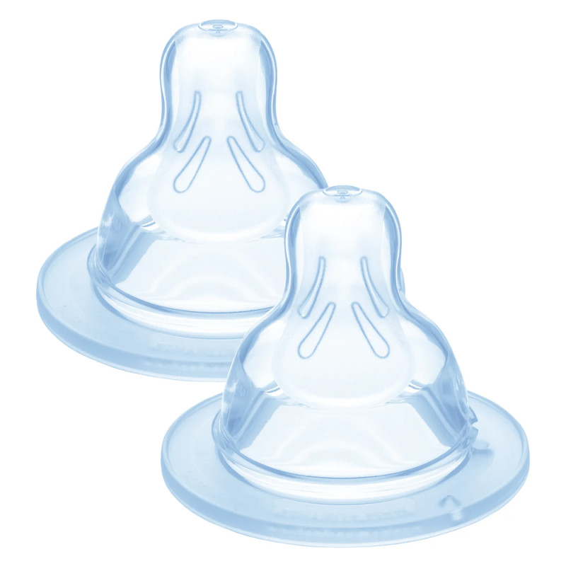 MAM Tétine Silicone débit 1 lot de 2