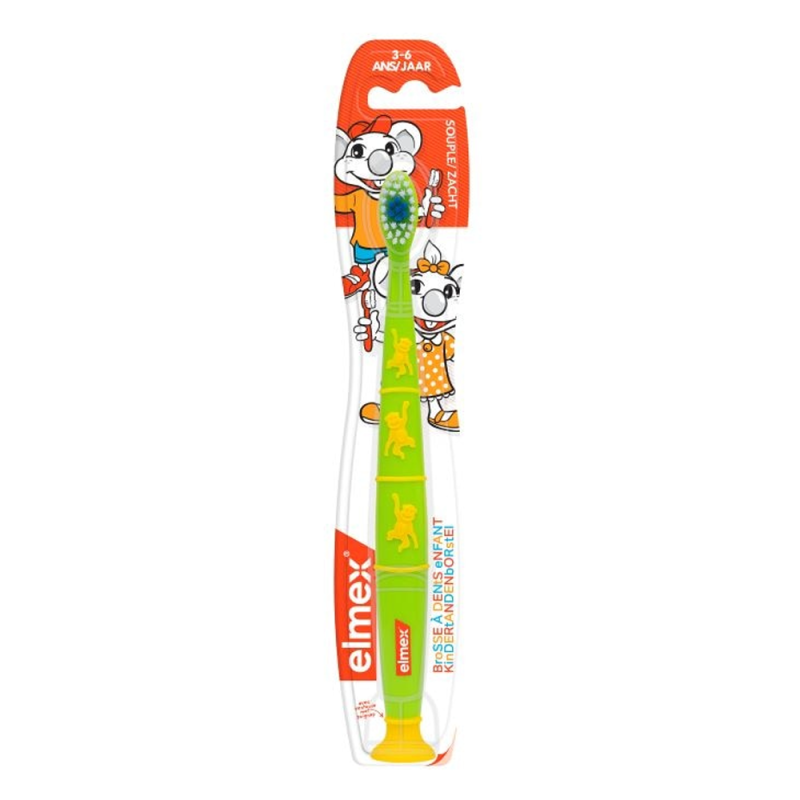 Elmex Brosse à dents enfants 3-6 ans