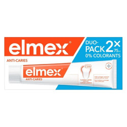 Elmex Anti-caries Dentifrice lot de 2x75ml