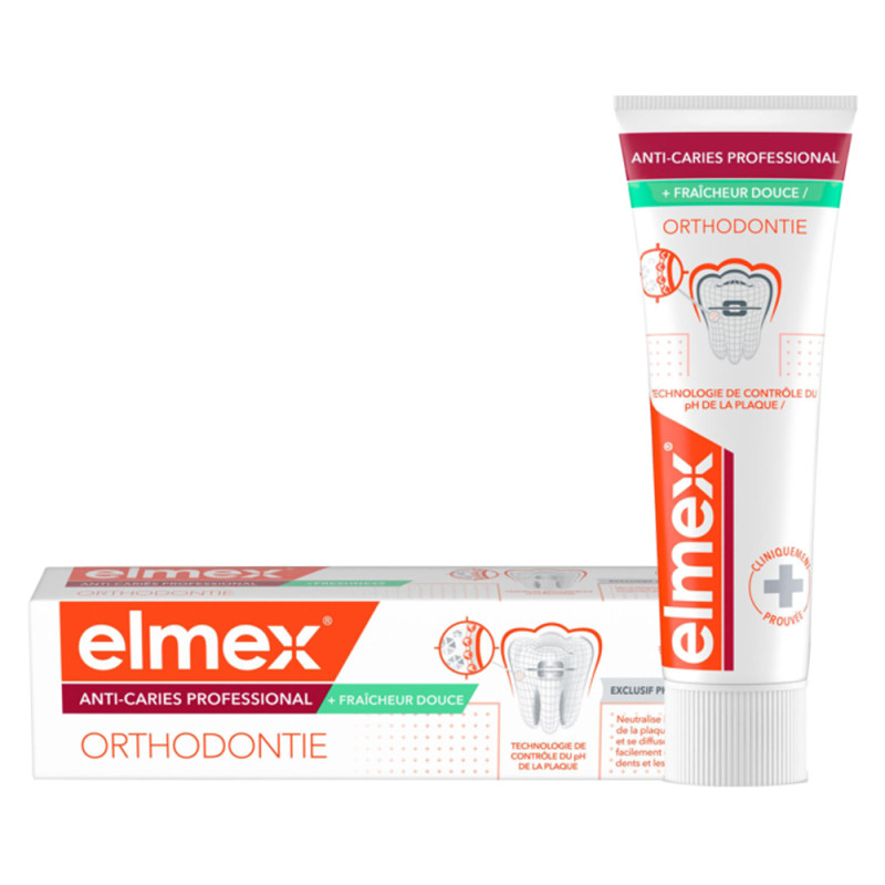 Elmex Anti-Caries Professional Orthodontie Dentifrice 75ml