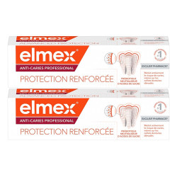 Elmex Anti-Caries Professional Protection Renforcée Dentifrice lot de 2x75ml